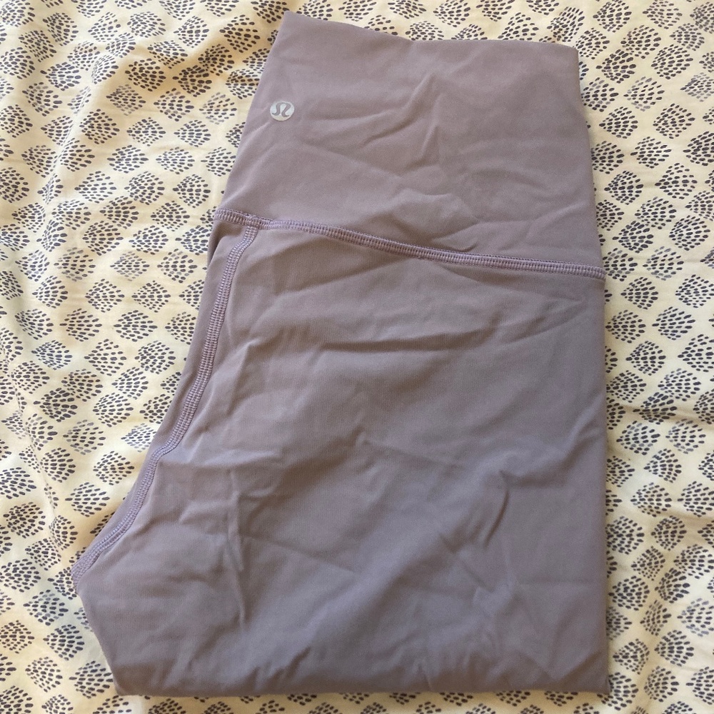 Dusty pink Lululemon leggings